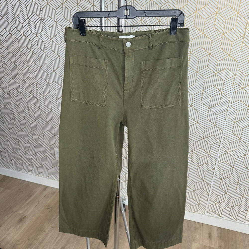 A.L.C green pants size 10